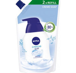 Nivea Creme Soft mydło w płynie opakowanie uzupełniające 500ml