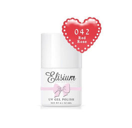 Elisium UV Gel Polish lakier hybrydowy do paznokci 042 Red Rose 8ml