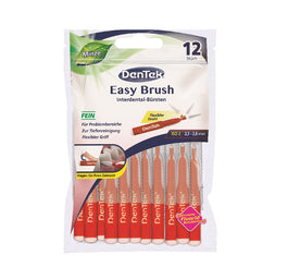 DenTek Easy Brush szczoteczka do przestrzeni międzyzębowych rozmiar 2 12szt