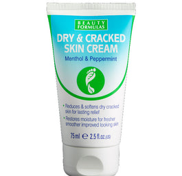 Beauty Formulas Dry & Cracked Skin Cream krem do suchej i popękanej skóry stóp 75ml