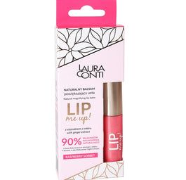 LAURA CONTI Lip Me Up! naturalny balsam powiększający usta z ekstraktem z imbiru Raspberry Sorbet 9ml