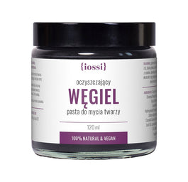 Iossi Węgiel oczyszczająca pasta do mycia twarzy z węglem aktywnym algami i zieloną herbatą 120ml