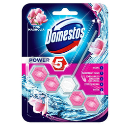Domestos Power 5 Pink Magnolia kostka toaletowa 55g