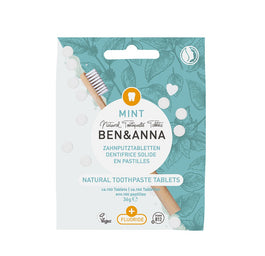 Ben&Anna Natural Toothpaste Tablets naturalne tabletki do mycia zębów z fluorem 36g