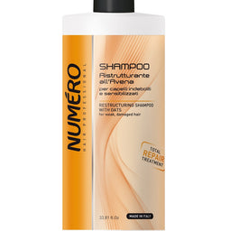 NUMERO Restructuring Shampoo With Oats restrukturyzujący szampon z owsem 1000ml