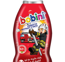 Bobini Żel do mycia ciała i płyn do kąpieli 2w1 Super bohater 660ml