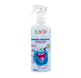 BOOBOO Szampon micelarny dla dzieci w sprayu bez spłukiwania 200ml