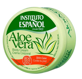 Instituto Espanol Aloe Vera Body Cream nawilżający krem do ciała i rąk na bazie aloesu 200ml