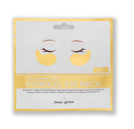 BeauuGreen Collagen & Gold Hydrogel Eye Patch hydrożelowe płatki pod oczy z kolagenem i złotem 2szt.