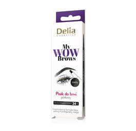 Delia My Wow Brows piórkowy pisak do brwi 1.0 Czerń 1.3g