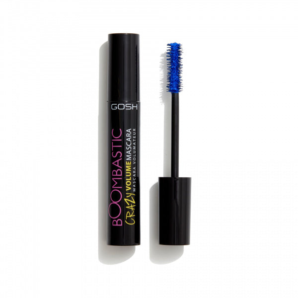 Gosh Boombastick Crazy Volume Mascara wydłużająco-pogrubiający tusz do rzęs 002 Crazy Blue 13ml