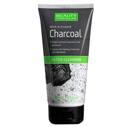 Beauty Formulas Charcoal Detox Cleanser żel do mycia twarzy z aktywnym węglem 150ml