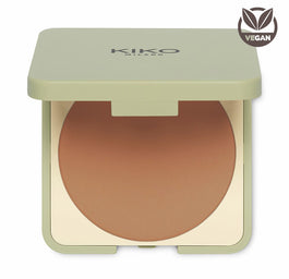 KIKO Milano Green Me Bronzer kompaktowy puder brązujący o matowym wykończeniu 102 Warm Sienna 9g