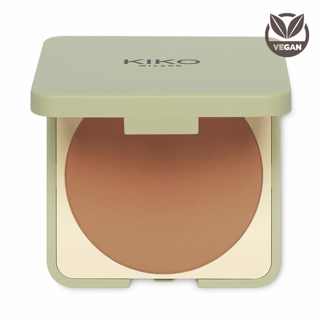 KIKO Milano Green Me Bronzer kompaktowy puder brązujący o matowym wykończeniu 102 Warm Sienna 9g