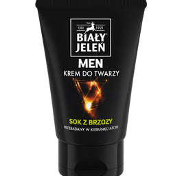 Biały Jeleń Men krem do twarzy z sokiem z brzozy 75ml
