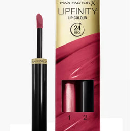 Max Factor Lipfinity Lip Colour trwała pomadka do ust 335 Just In Love 2.3ml + Top Coat 1.9g