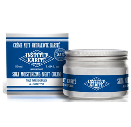 Institut Karite Shea Moisturizing Night Cream krem na noc z masłem Shea wszystkie typy skóry 50ml