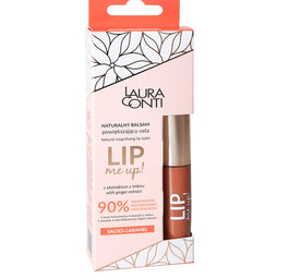 LAURA CONTI Lip Me Up naturalny balsam powiększający usta z ekstraktem z imbiru Salted Caramel 9ml