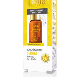 Delia Professional Face Care rozjaśniające serum do twarzy szyi i dekoltu Witamina C 10ml