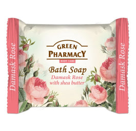 Green Pharmacy Bath Soap mydło w kostce Róża Damasceńska i Masło Shea 100g