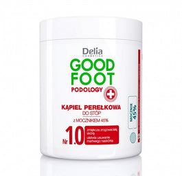 Delia Good Foot Podology 1.0 kąpiel perełkowa do stóp z mocznikiem 45% 250g