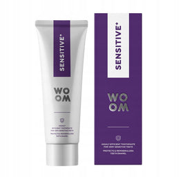 Woom Sensitive+ delikatna pasta do wrażliwych zębów 75ml