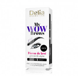 Delia My Wow Brows henna do brwi 1.0 Czerń 6ml