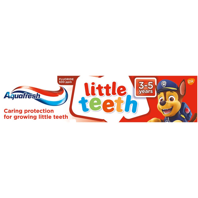 Aquafresh Little Teeth pasta do zębów Psi Patrol 50ml
