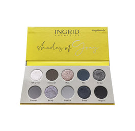 Ingrid Shades of Gray paleta cieni do powiek 15g