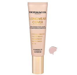 Dermacol Longwear Cover Make-Up podkład i korektor do twarzy 02 Fair 30ml