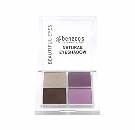 Benecos Natural Quattro Eyeshadow paletka 4 naturalnych cieni do powiek Beautiful Eyes 8g