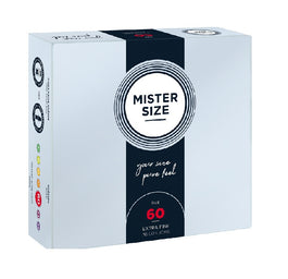 Mister Size Condoms prezerwatywy dopasowane do rozmiaru 60mm 36szt.