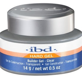 IBD Hard Builder Gel LED/UV żel budujący Clear 14g