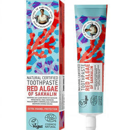 Bania Agafii Natural Toothpaste naturalna pasta do zębów Czerwona Alga z Sachalinu 85g