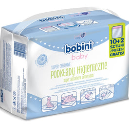 Bobini Bobini Baby podkłady higieniczne dla niemowląt i dzieci 12szt