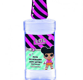 LOL SURPRISE Mouthwash 3+ płyn do płukania jamy ustnej Bubble Gum 250ml