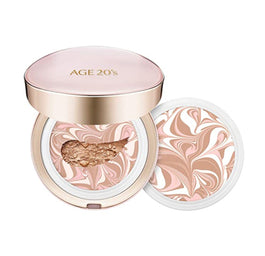 Age 20's Signature Essence Cover Pact Moisture kompakt do makijażu 23 Medium Beige 2x14g