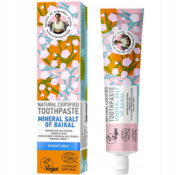 Bania Agafii Natural Toothpaste naturalna pasta do zębów Mineralna Sól z Bajkału 85g