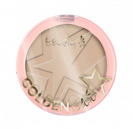 Lovely Golden Glow Powder puder do konturowania twarzy 2 Light Beige 10g