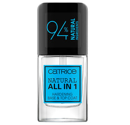 Catrice Natural All in 1 Hardening Base & Top Coat naturalna wzmacniająca baza i top do paznokci 10.5ml