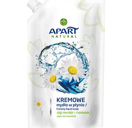 Apart Natural Kremowe mydło w płynie Algi Morskie i Rumianek Refill 400ml