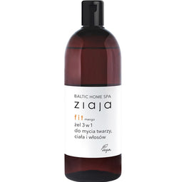 Ziaja Baltic Home Spa Fit żel 3w1 do mycia twarzy ciała i włosów Mango 500ml