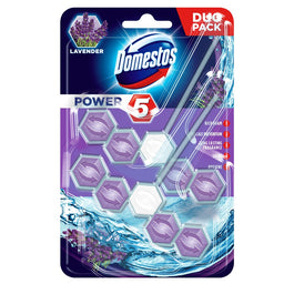 Domestos Power 5 Lavender kostka toaletowa 2x55g