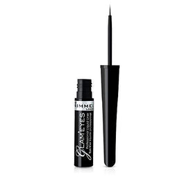 Rimmel Glam'eyes Professional eyeliner w płynie 001 Glamour Black 3.5ml