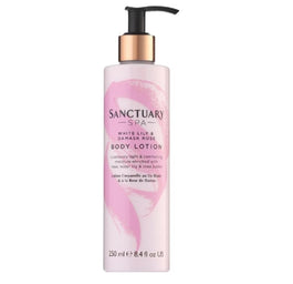 Sanctuary Spa Body Lotion jedwabisty balsam do ciała White Lily & Damask Rose 250ml