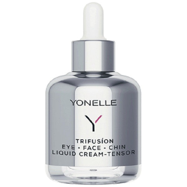 Trifusion Eye Face Chin Liquid Cream Tensor płynny krem napinacz pod oczy na twarz i podbródek 50ml