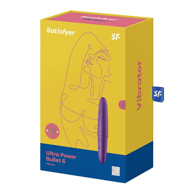 Satisfyer Ultra Power Bullet 6 stymulator łechtaczki Violet