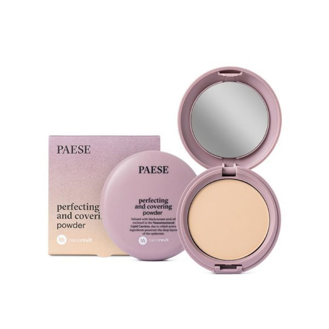 Paese Nanorevit Perfecting and Covering Powder puder upiększająco-kryjący