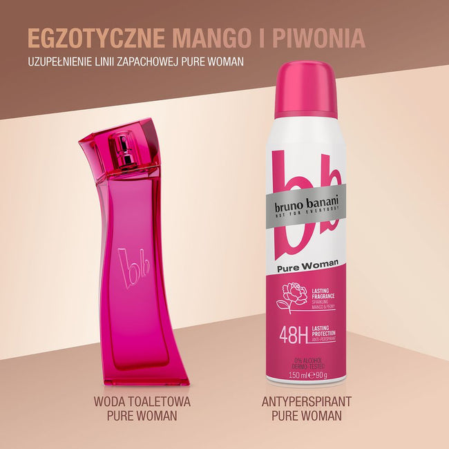 Bruno Banani Pure Woman antyperspirant spray 150ml