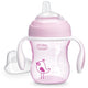 Chicco Transition Cup pierwszy kubek treningowy z miękkim ustnikiem 4m+ Girl 200ml
